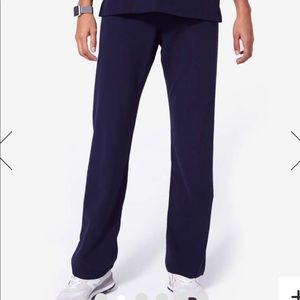 Figs Livingston scrub pants in navy